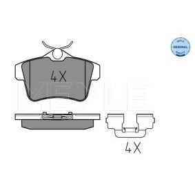 Comprar Almohadilla de tope, suspensión de MEYLE 034 162 0002 a bajo precio de 7,60 €