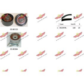 Compre Jogo de correias dentadas da AUTOKIT 04.5136 a um preço baixo por 225,31 €