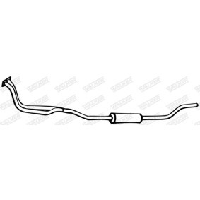 Compre Panela de escape dianteira da WALKER 04825 a um preço baixo por 70,88 €