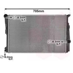 Achetez des Radiateur de chez VAN WEZEL en ligne pour X3 (F25) à prix modérés