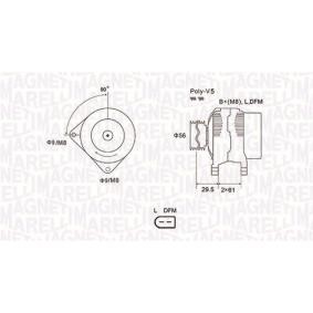 Osta Laturi MAGNETI MARELLI:llä 063731678010 edullisesti hintaan 256,18 €