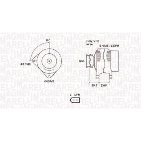 Compre Alternador da MAGNETI MARELLI 063731912010 a um preço baixo por 228,34 €