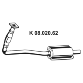 Katalysator 08.020.62 von EBERSPÄCHER günstig für 512,69 € online kaufen