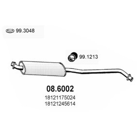Mittelschalldämpfer 08.6002 von ASSO günstig für 134,68 € online kaufen