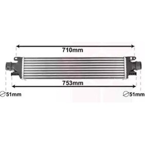 Acquista Intercooler da VAN WEZEL online per AVEO 2 volumi /Coda spiovente (T300) a prezzi moderati