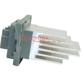 Compre Regulador, ventilador do habitáculo da METZGER 0917265 a um preço baixo por 29,39 €