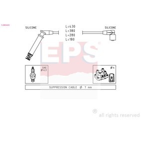 Comprar Juego de cables de encendido de EPS 1.501.138 a bajo precio de 59,92 €