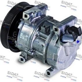 Osta Ilmastoinnin kompressori SIDAT:llä 1.5055 edullisesti hintaan 437,25 €