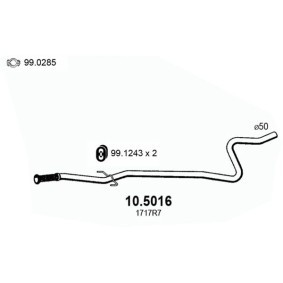Abgasrohr 10.5016 von ASSO günstig für 161,71 € online kaufen