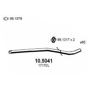 Abgasrohr 10.5041 von ASSO günstig für 103,29 € online kaufen