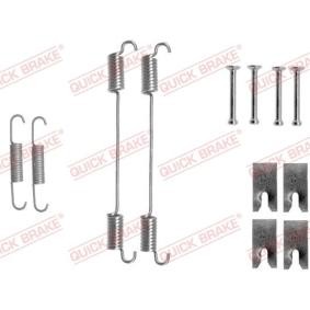 Achetez des Kit d'accessoires, mâchoire de frein KAWE 105-0862 à prix pour 10,15 €