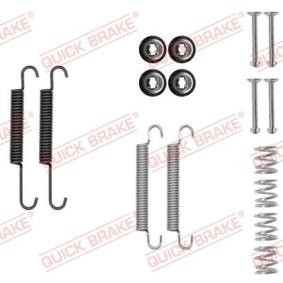 Achetez des Kit d'accessoires, mâchoires de frein de stationnement KAWE 105-0893 à prix pour 9,30 €
