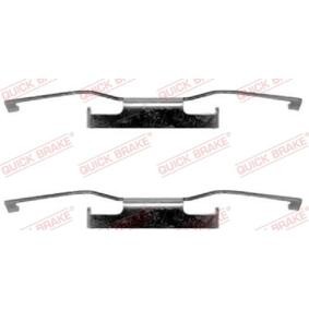 Achetez des Kit d'accessoires, plaquette de frein à disque KAWE 109-1011 à prix pour 8,86 €