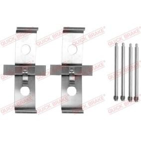 Comprar Kit de accesorios, pastillas de frenos de KAWE 109-1674 a bajo precio de 24,84 €