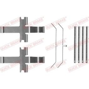 Comprar Kit de accesorios, pastillas de frenos de KAWE 109-1752 a bajo precio de 14,74 €