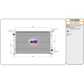 Kühler, Motorkühlung 110.049/A von AHE günstig für 79,12 € online kaufen