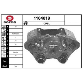 Compre Pinça de travão da SNRA 1104019 a um preço baixo por 113,17 €