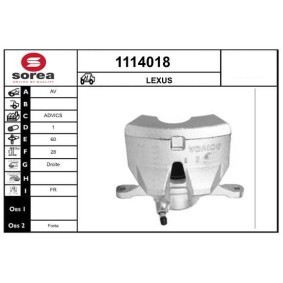 Comprar Pinza de freno de SNRA 1114018 a bajo precio de 207,44 €
