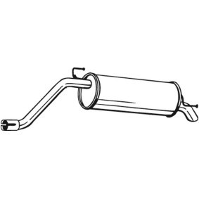 Comprar Parachoques trasero de KLOKKERHOLM 1120951 a bajo precio de 126,42 €