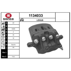 Comprar Pinza de freno de SNRA 1134033 a bajo precio de 200,39 €