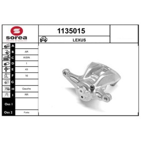 Comprar Pinza de freno de SNRA 1135015 a bajo precio de 127,09 €
