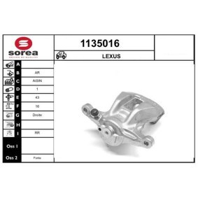 Comprar Pinza de freno de SNRA 1135016 a bajo precio de 127,09 €