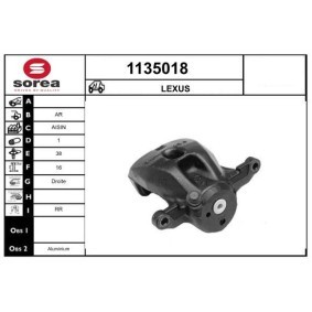 Comprar Pinza de freno de SNRA 1135018 a bajo precio de 148,67 €
