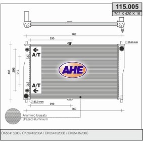 Kühler, Motorkühlung für KIA von AHE