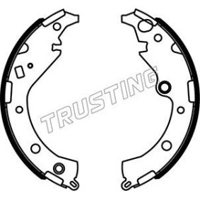 Achetez des Mâchoires de frein de chez TRUSTING en ligne pour Isis I (AM10) à prix modérés