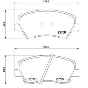 Bremsbeläge 1170817 von METZGER günstig für 15,30 € online kaufen