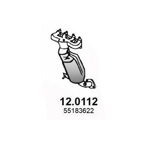 Katalysator 12.0112 von ASSO günstig für 524,35 € online kaufen