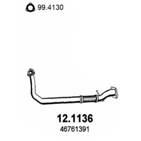 Abgasrohr 12.1136 von ASSO günstig für 158,99 € online kaufen