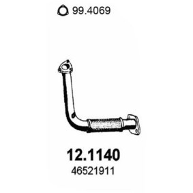 Abgasrohr 12.1140 von ASSO günstig für 122,38 € online kaufen