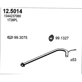 Abgasrohr 12.5014 von ASSO günstig für 89,64 € online kaufen