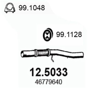 Abgasrohr 12.5033 von ASSO günstig für 98,61 € online kaufen