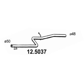 Abgasrohr 12.5037 von ASSO günstig für 83,71 € online kaufen
