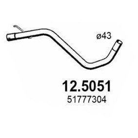 Abgasrohr 12.5051 von ASSO günstig für 72,54 € online kaufen