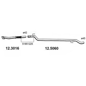 Abgasrohr 12.5060 von ASSO günstig für 108,27 € online kaufen