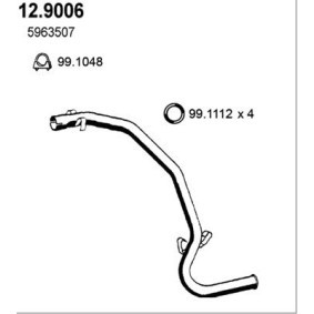 Abgasrohr 12.9006 von ASSO günstig für 83,71 € online kaufen