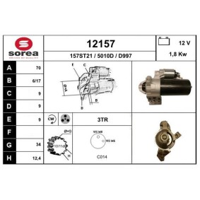Anlasser 12157 von EAI günstig für 178,13 € online kaufen