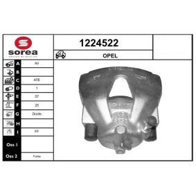 Compre Pinça de travão da SNRA 1224522 a um preço baixo por 93,77 €