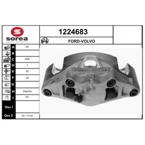 Comprar Pinza de freno de SNRA 1224683 a bajo precio de 115,57 €