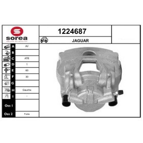 Compre Pinça de travão da SNRA 1224687 a um preço baixo por 150,38 €