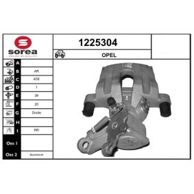 Acquista Pinza freno da SNRA 1225304 a buon mercato per soli 113,51 €