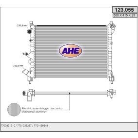 Comprar Radiador, refrigeración del motor de AHE 123.055 a bajo precio de 107,32 €