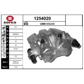 Comprar Pinza de freno de SNRA 1254020 a bajo precio de 102,36 €