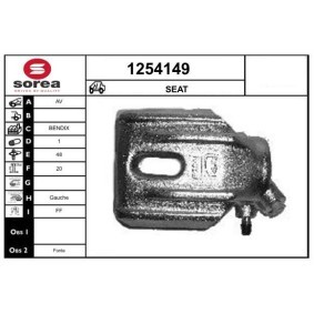 Compre Pinça de travão da SNRA 1254149 a um preço baixo por 103,54 €