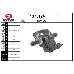 Compre Pinça de travão da SNRA 1375124 a um preço baixo por 101,38 €