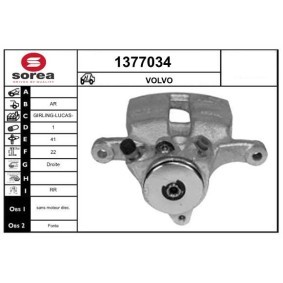 Comprar Pinza de freno de SNRA 1377034 a bajo precio de 148,67 €