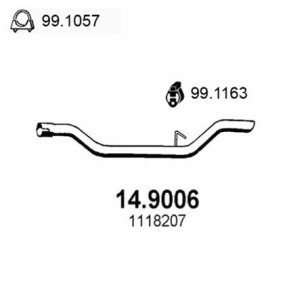 Abgasrohr 14.9006 von ASSO günstig für 81,48 € online kaufen